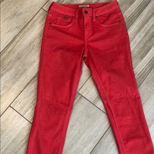 Burberry Brit Bayswater Skinny Zip Pants 25